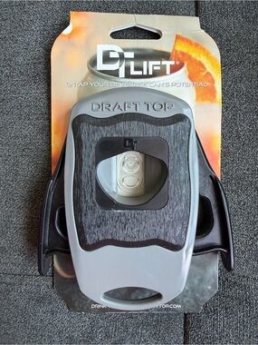 DTLift Draft Top Can Tapper - Gray & Black